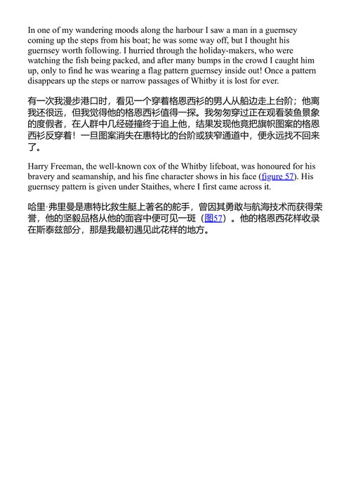 根西衫、泽西衫与阿兰衫图样集 格拉迪斯·汤普森 (中英对照电子书)