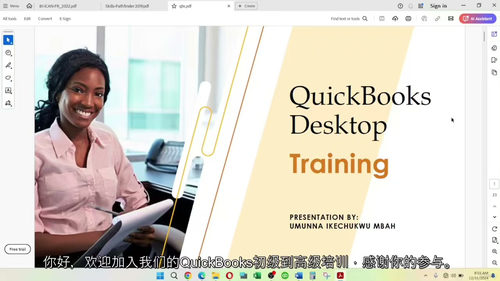 [中字] 从入门到精通：QuickBooks 会计软件实战培