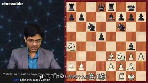 [中字] 国际象棋大师斯里纳特・纳拉亚南的 “Catalan
