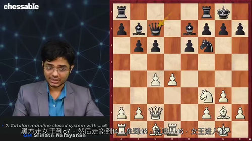 [中字] 国际象棋大师斯里纳特・纳拉亚南的 “Catalan