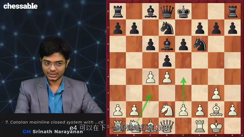 [中字] 国际象棋大师斯里纳特・纳拉亚南的 “Catalan