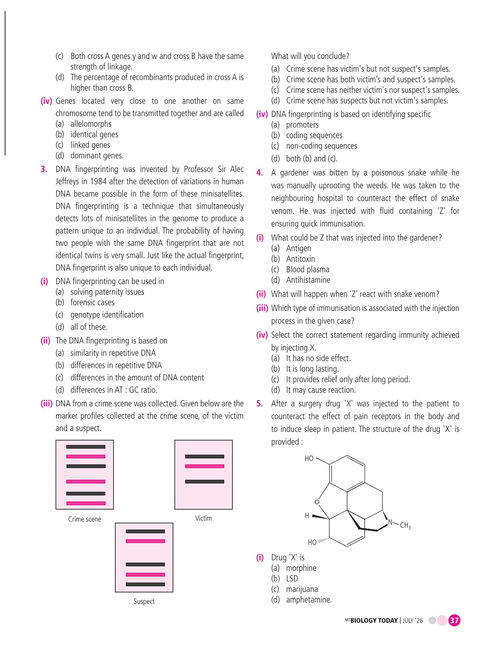 生物学今日 2026年7月刊 (英文期刊)