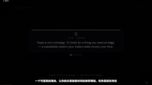 期货日内交易入门到通过自营公司考核 (英文课程中文字幕)