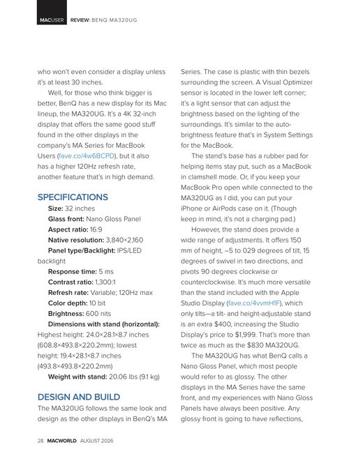 麦克世界 2026年8月刊 (英文期刊)