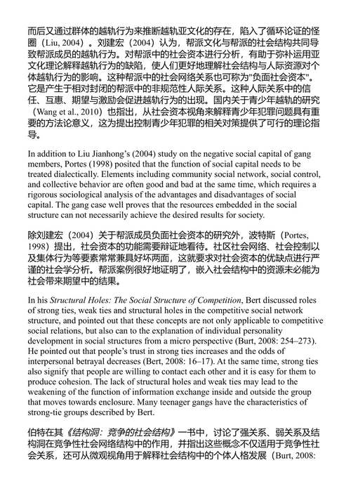 社会资本、福社与中国青年 徐岩、邱治威、陈力予 (中英对照电子书)