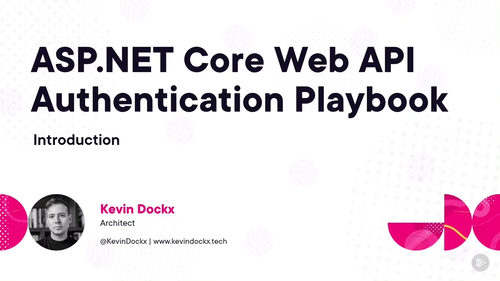 [中字] ASP.NET Core 8 Web API 身份