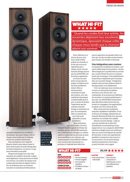 高保真影音（What Hi-Fi?）法国版 2026年第263期 (英文期刊)