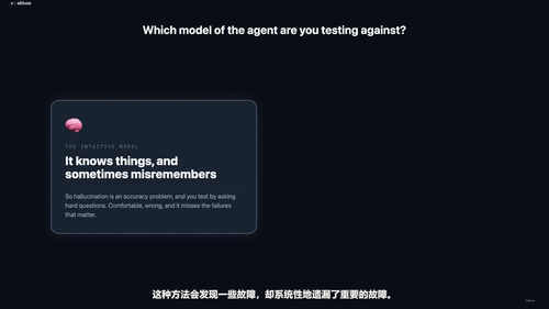 AI智能体保障：评估、幻觉与监控实战 (英文课程中文字幕)