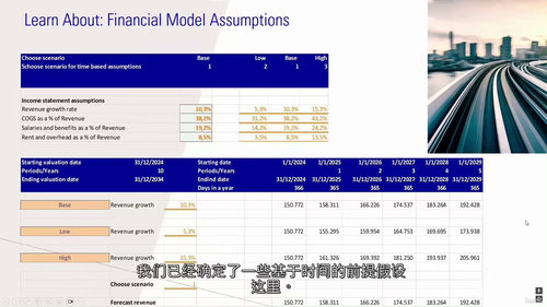 [中字] 高级财务建模与估值实战（DCF 与交易乘数法）课程