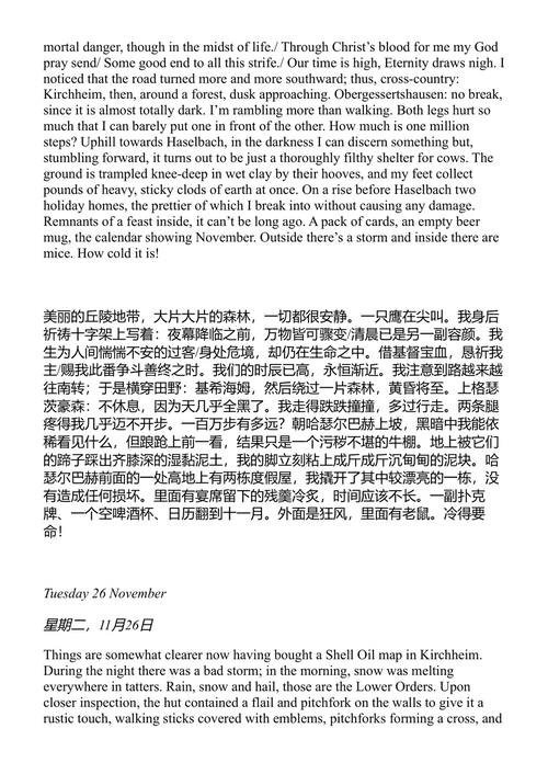 冰上行走 维尔纳·赫尔佐格 (中英对照电子书)