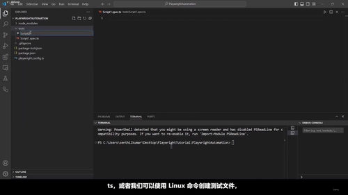 Playwright自动化测试入门与实战 (英文课程中文字幕)