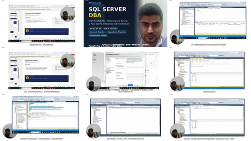 SQL Server数据库管理实战课 (英文课程中文字幕)