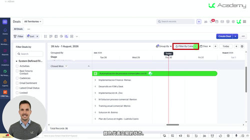 Zoho CRM新一代界面与团队协作实战 (英文课程中文字幕)