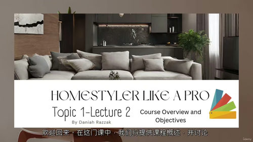 [中字] Homestyler 专业实战（第一部分）（中文字