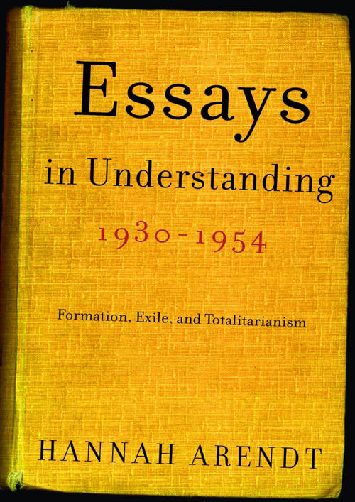 理解文集：1930-1954 汉娜·阿伦特 (中英对照电子书)