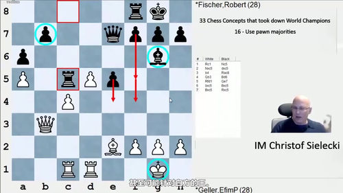 [中文配音]西莱茨基的三十三个国际象棋核心概念