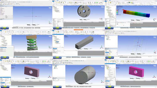ANSYS Workbench有限元仿真实战精通教程 (英文课程中文字幕)