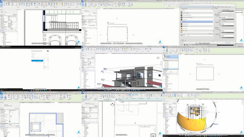 Revit 2023 从入门到精通完整实战课程 (英文课程中文字幕)