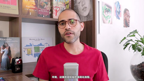 人像素描零基础精讲教程 (英文课程中文字幕)