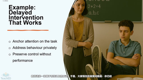 读懂课堂 - 高级行为管理实践 (英文课程中文字幕)
