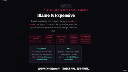 别再追问“为什么”：跳出追责误区，打造高效学习型组织 (英文课程中文字幕)