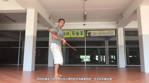长棍旋转与摆动技巧 (英文课程中文字幕)