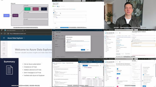 Azure 物联网实战：设备数据转化为洞察与行动 (英文课程中文字幕)