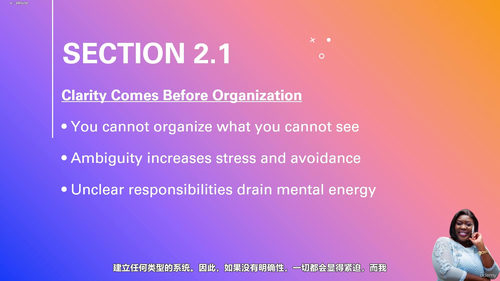 生活管理精通术：像专业人士一样规划打理生活 (英文课程中文字幕)