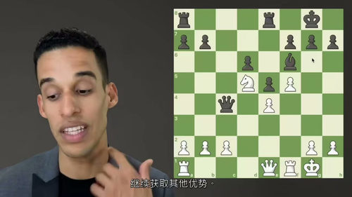 极简国际象棋战略实战精讲 (中文字英文视频教程)