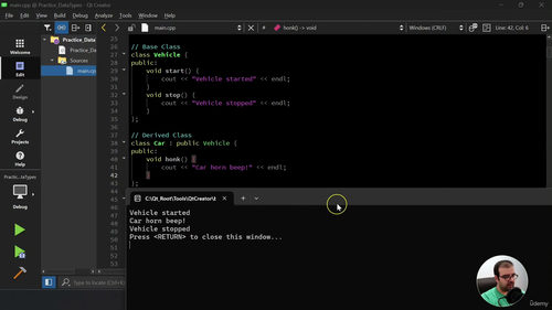 C++ 编程进阶之旅：从继承到文件处理的实战精通（中文字幕英