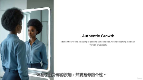 [中字] 自信英文演讲，开启职业蜕变之旅（中文字幕英文视频教