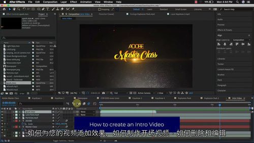 [中字] Adobe After Effects 大师进阶课