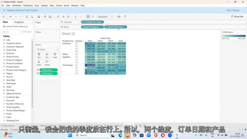 Tableau实战项目数据分析课