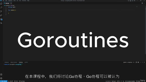 [中字] Golang（Go）并发编程实战指南（中文字幕英文