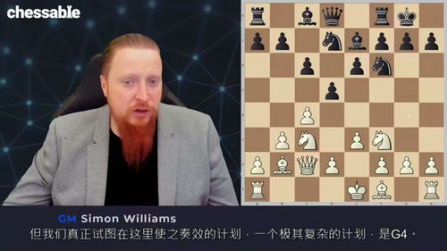 [中字] 国际象棋现代列蒂开局，第一部分 - 国际大师西蒙・