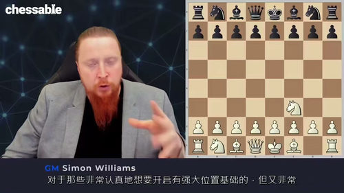 [中字] 国际象棋现代列蒂开局，第一部分 - 国际大师西蒙・