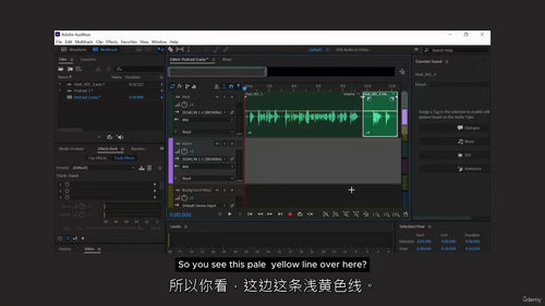 [中字] Adobe Audition 多轨录音与编辑实战指