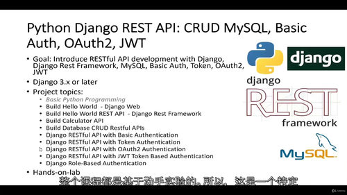 Django REST API实战：MySQL数据库操作与多