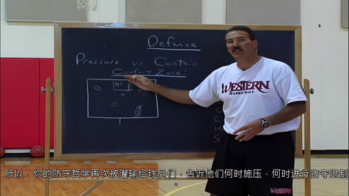 [中字] 高中篮球防守课程（中文字幕英文视频教程）
