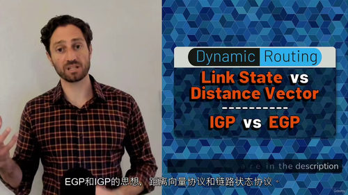 [中字] OSPF 从零基础到精通实战课程（中文字幕英文视频