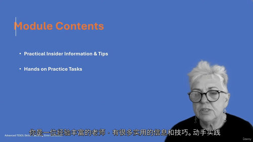 [中字] TESOL 高级技能：纠错教学精修课程（中文字幕英
