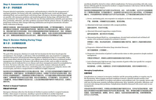 马匹急诊分诊指南 (双语对照版电子书）