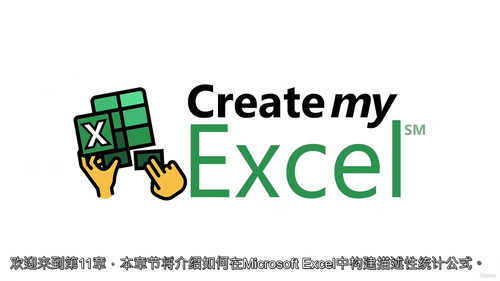 [中字] Excel 中的描述性与推断性统计公式课程（中文字