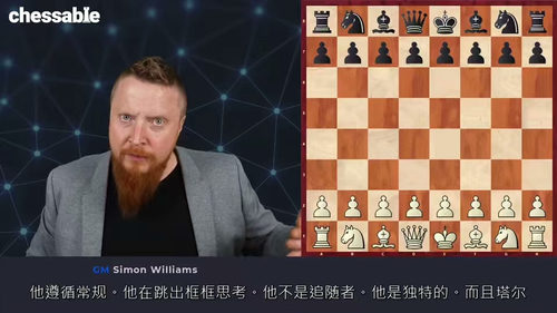 [中字] 米哈伊尔・塔尔的生平与棋局：西蒙・威廉姆斯特级大师