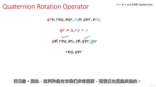 [中字] 四元数基础：3D 旋转与应用（中文字幕英文视频教程