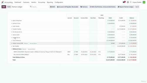 Odoo Accounting 2025：从基础到进阶的财务