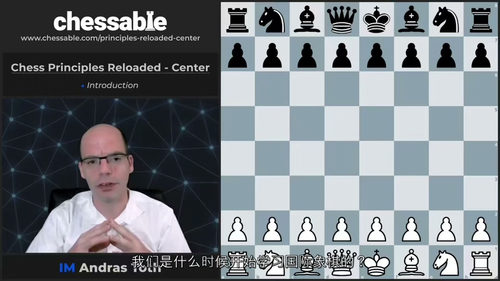 [中字] 国际象棋原则重置 - 中心（中文字幕英文视频教程）