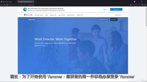 全面掌握 Yammer:从基础操作到实战技巧全攻略(中文字幕