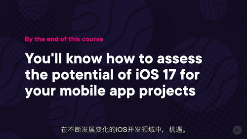 [中字] iOS 17 全景解读（中文字幕英文视频教程）
