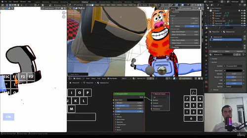 [中字] Blender 新手角色设计实战课：无需雕刻，从零